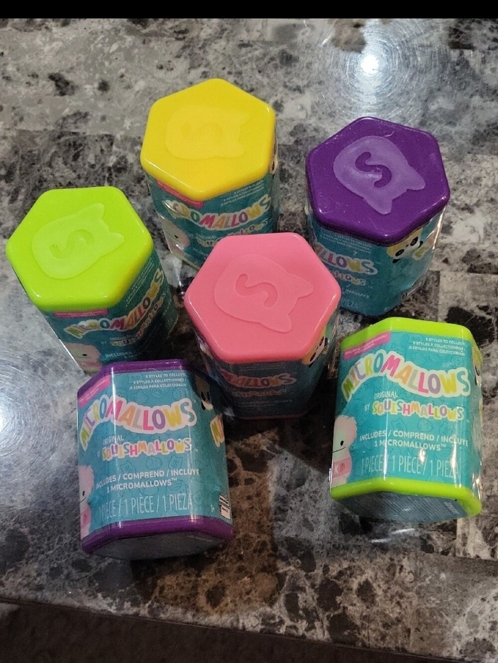 Micromallows by Squishmallows - Set Of 6